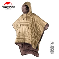 naturehike cape cloak sleeping bag 3 season cotton sleeping bag for men women