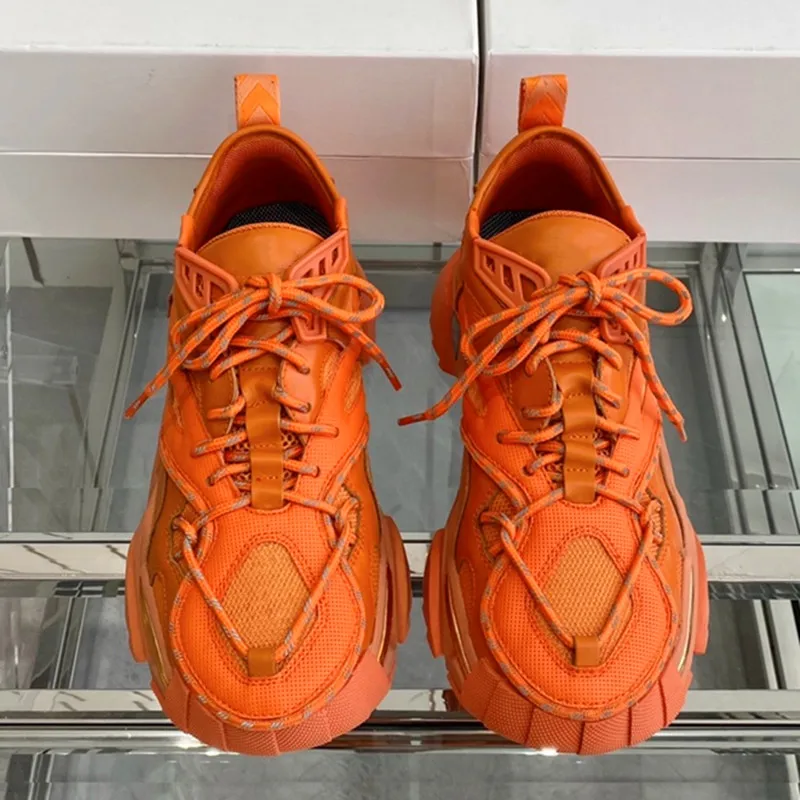

Lace Woman Sports Shoes Solid Zapatos De Mujer Breathable Shoes Women Thick Bottom Ladies Shoes Fashion Running Shoes 2021 Hot