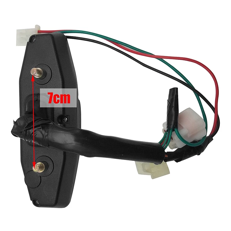 Цифровой одемометр для мотоцикла Спидометр с ЖК дисплеем электрический инжектор