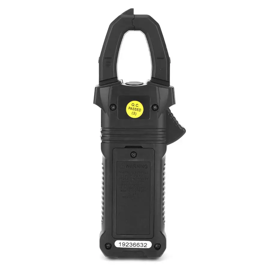 Измеритель-зажим FY219 с двойным дисплеем цифровой портативный токоизмеритель