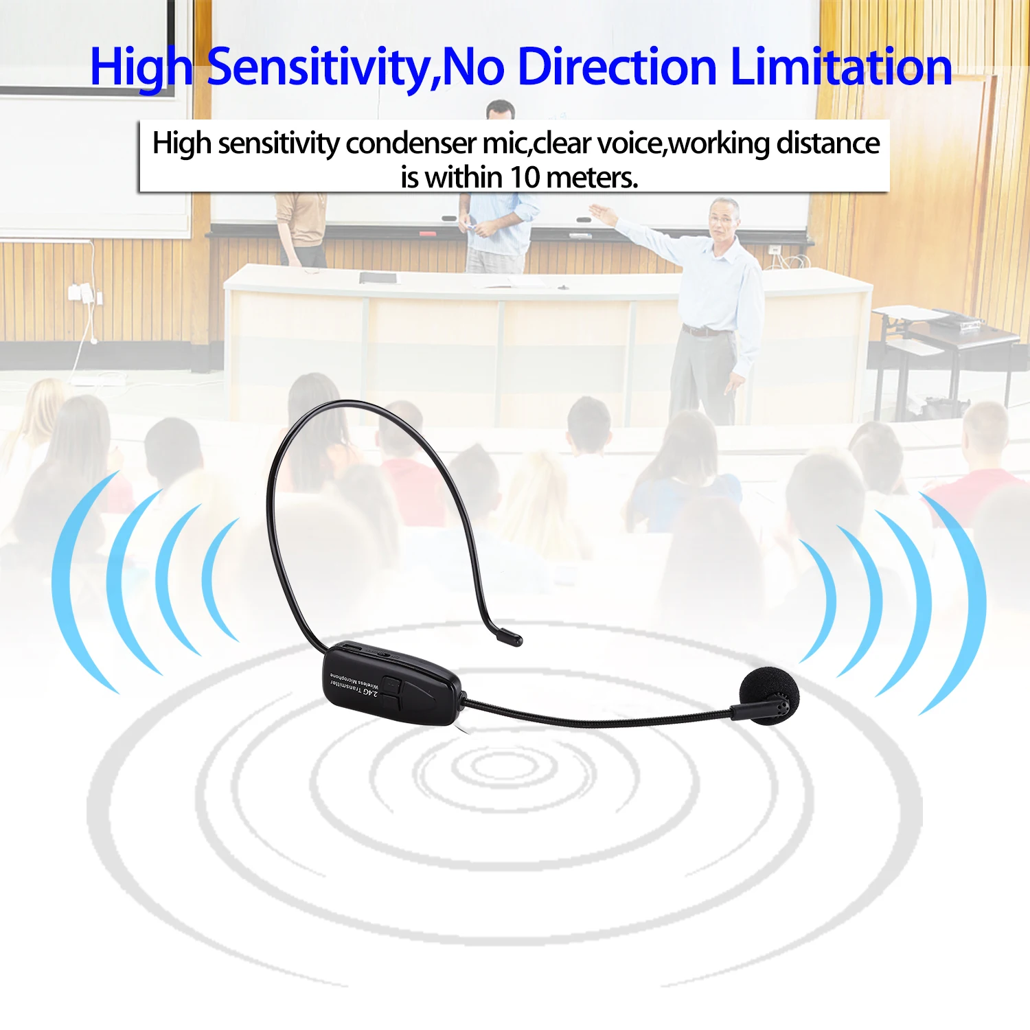 Беспроводной петличный микрофон 2 4 ГГц для голосового усилителя камеры