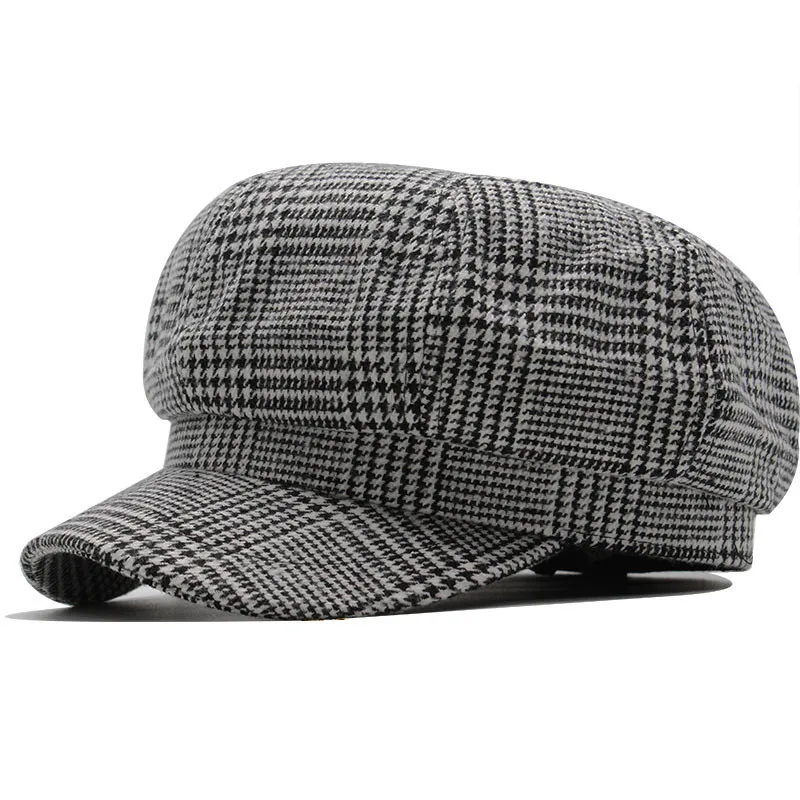 

New Fashion women winter Octagonal Cap Hats Female 3 Colors Autumn Winter Stylish Artist Painter Newsboy Caps Beret Hats