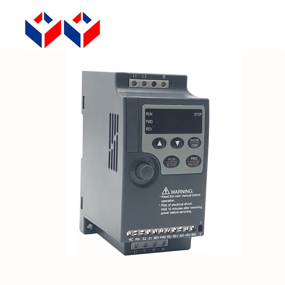 Дешевая цена V/F контроль 1.5KW 220V миниатюрный преобразователь частот|Инверторы и