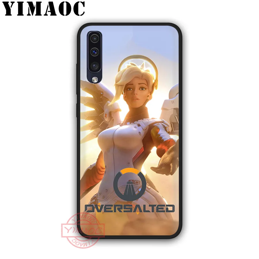 Чехол YIMAOC Overwatch Tracer 76 Pharah OW Genji для Samsung A10s A20s A30s A40s A50s A60 A70 A6 A7 A8 A9 J6 M10 M20 M30 40 чехлы |