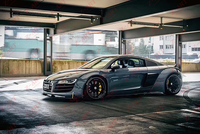 Z-ART комплект расширителей колесных арок ДЛЯ Audi R8 2008- широкий Тюнинг Комплект для Audi R8 широкие аэродинамические наборы для тела Audi R8