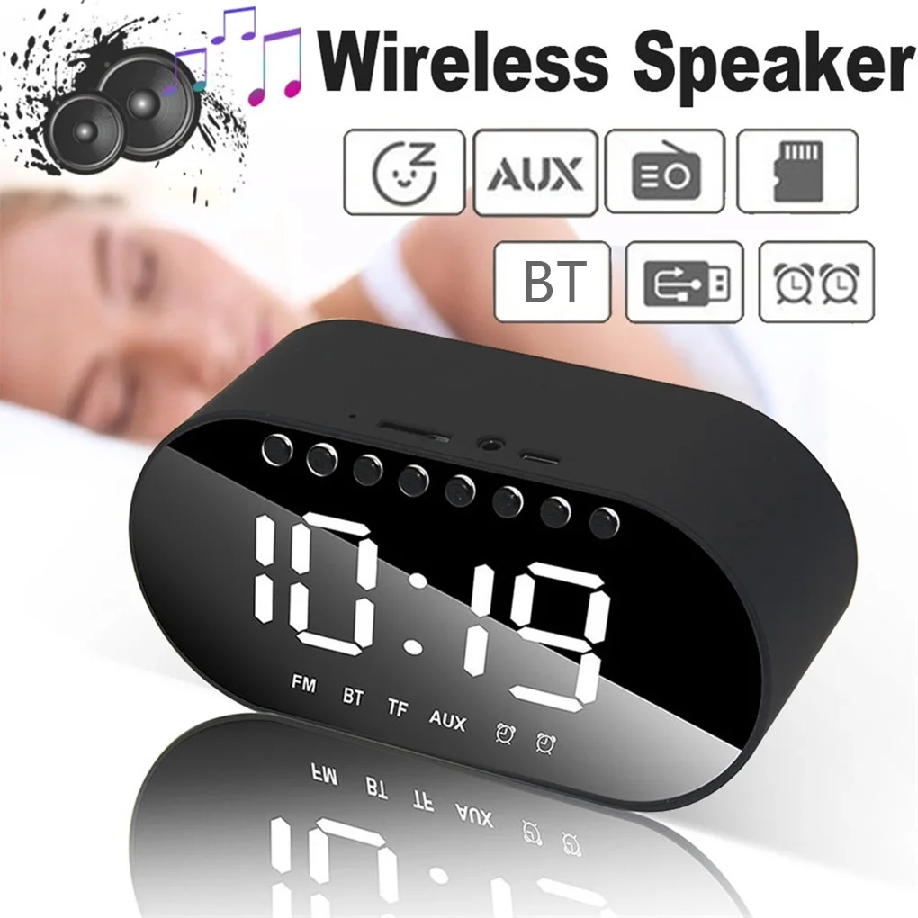 Светодиодный Будильник домашние цифровые часы с поддержкой двойного