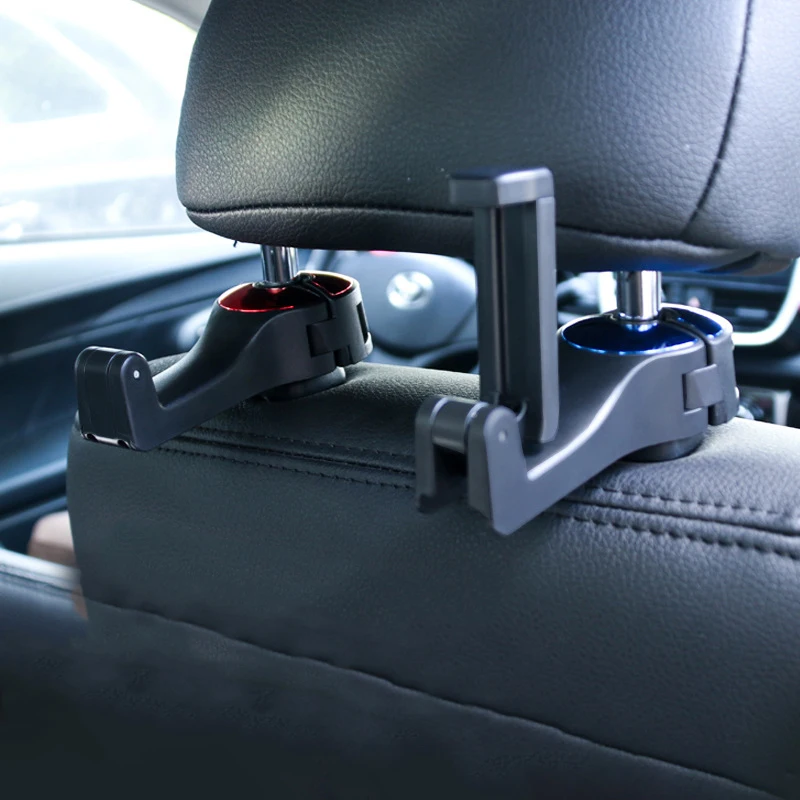 

Car Concealed Creative New Lock Type Hook Car Rear Car Phone Holder Hook