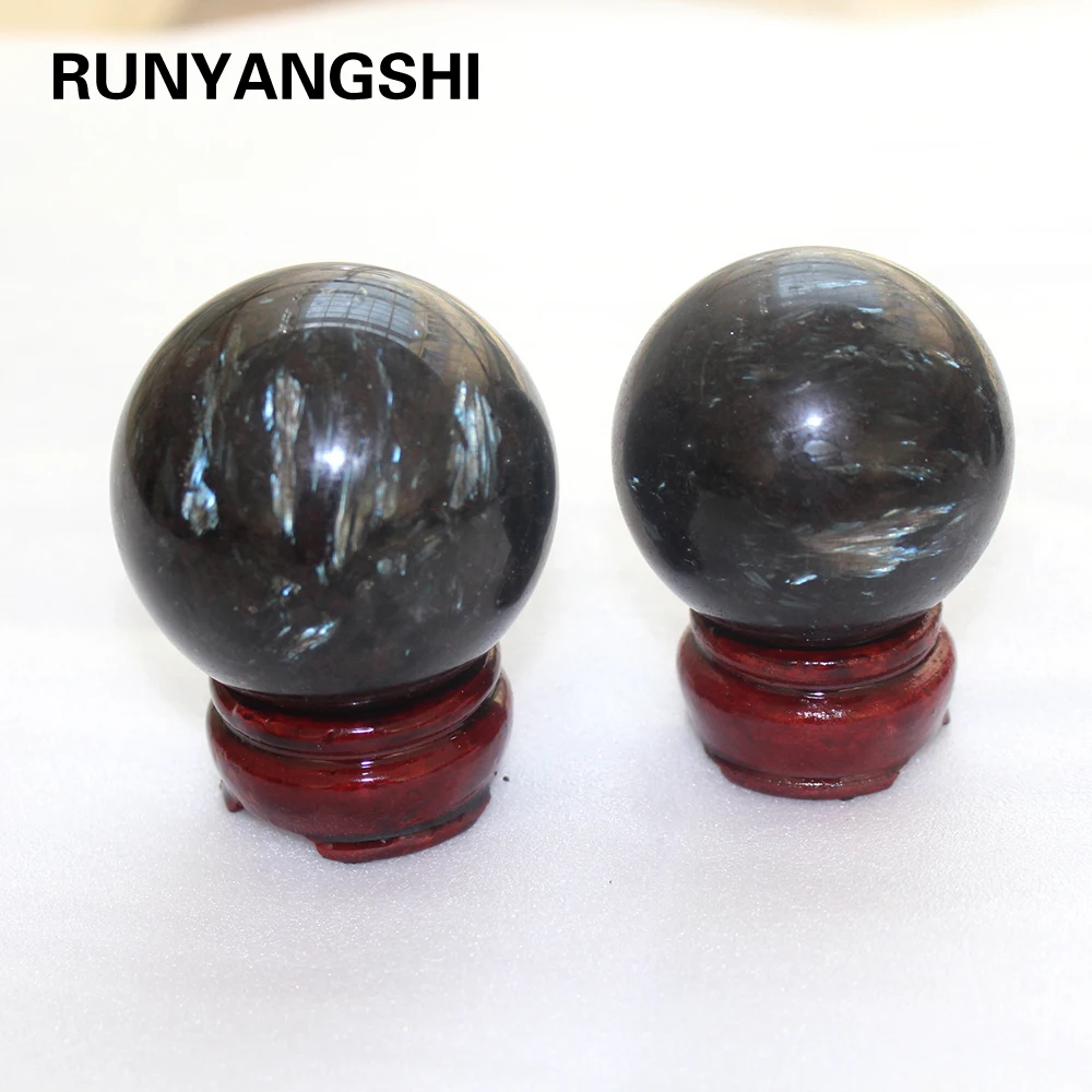 Runyangshi 1 шт. натуральный кварцевый хрусталь фейерверк камень шар для украшения