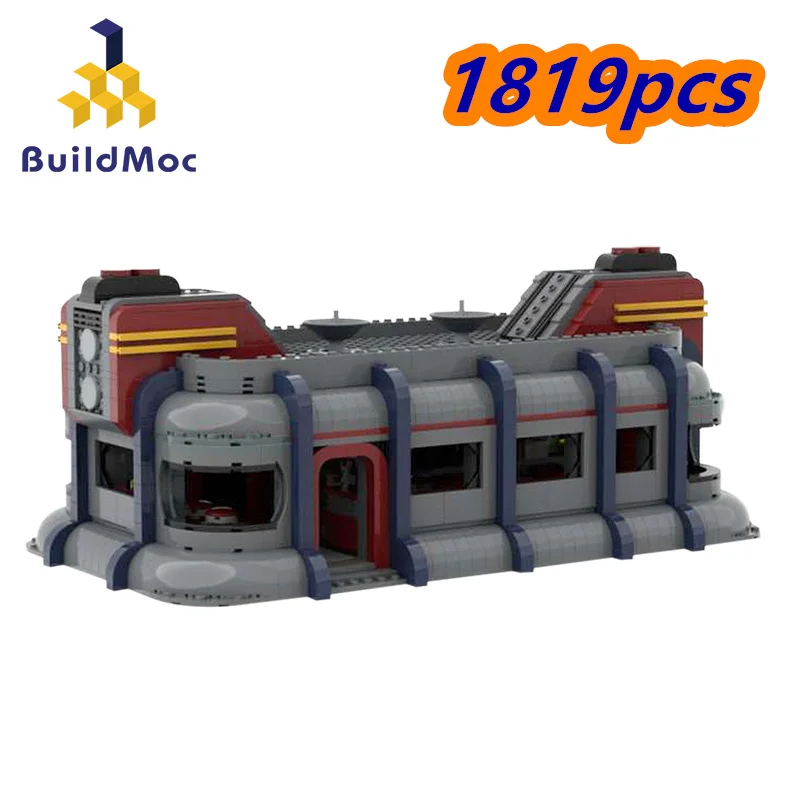 

MOC-40304 Space War Street View Series Architecture Dex's Diner Restaurant Canteen DIY Blocks Bricks Educational Kids Toy Gift