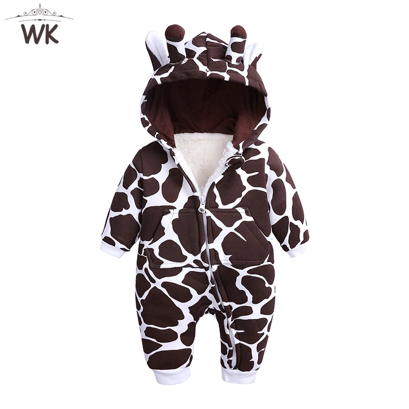 2021 милые детские комбинезоны брендовая теплая утепленная детская одежда