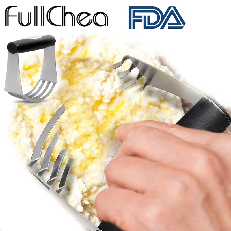 FullChea инструменты для приготовления пищи блендер теста из нержавеющей стали