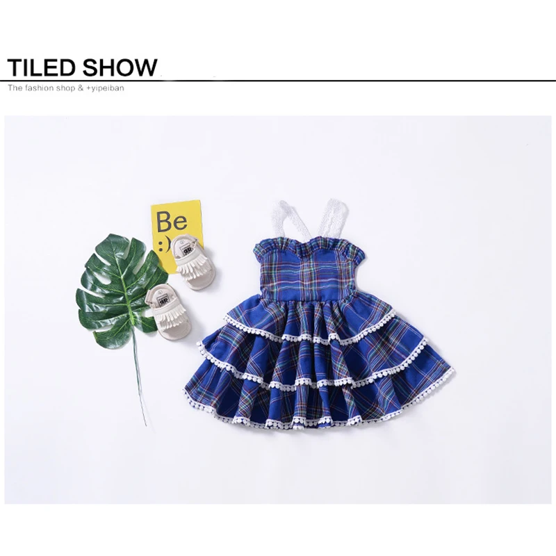 Платья для девочек летние платья коллекция 2019 года летняя одежда Детские платье |