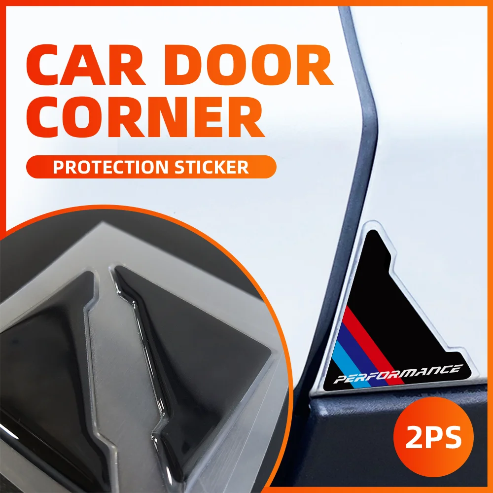 Прозрачная эпоксидная Силиконовая Защитная пленка для углов двери автомобиля 2/4