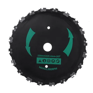 Цепная пила для сада, инструмент для стрижки травы, сверхмощный для газового электрического триммера, 1 шт., 9 дюймов