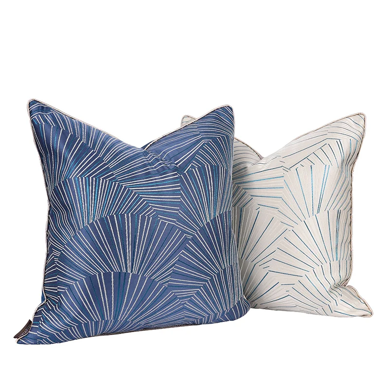 

Чехол для диванной подушки DUNXDECO, с геометрическим рисунком, из жаккарда