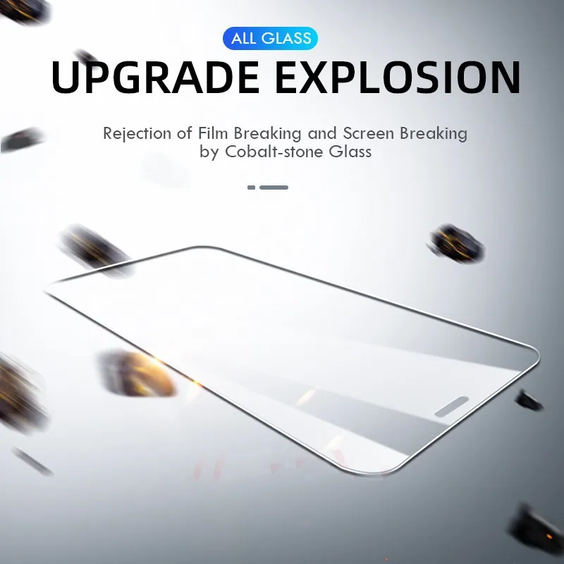 3 шт./лот протектор экрана для iphone 11 Pro 5 5s 5c SE 2020 7 6 6s plus 8 X XS MAX XR защитная плёнка из