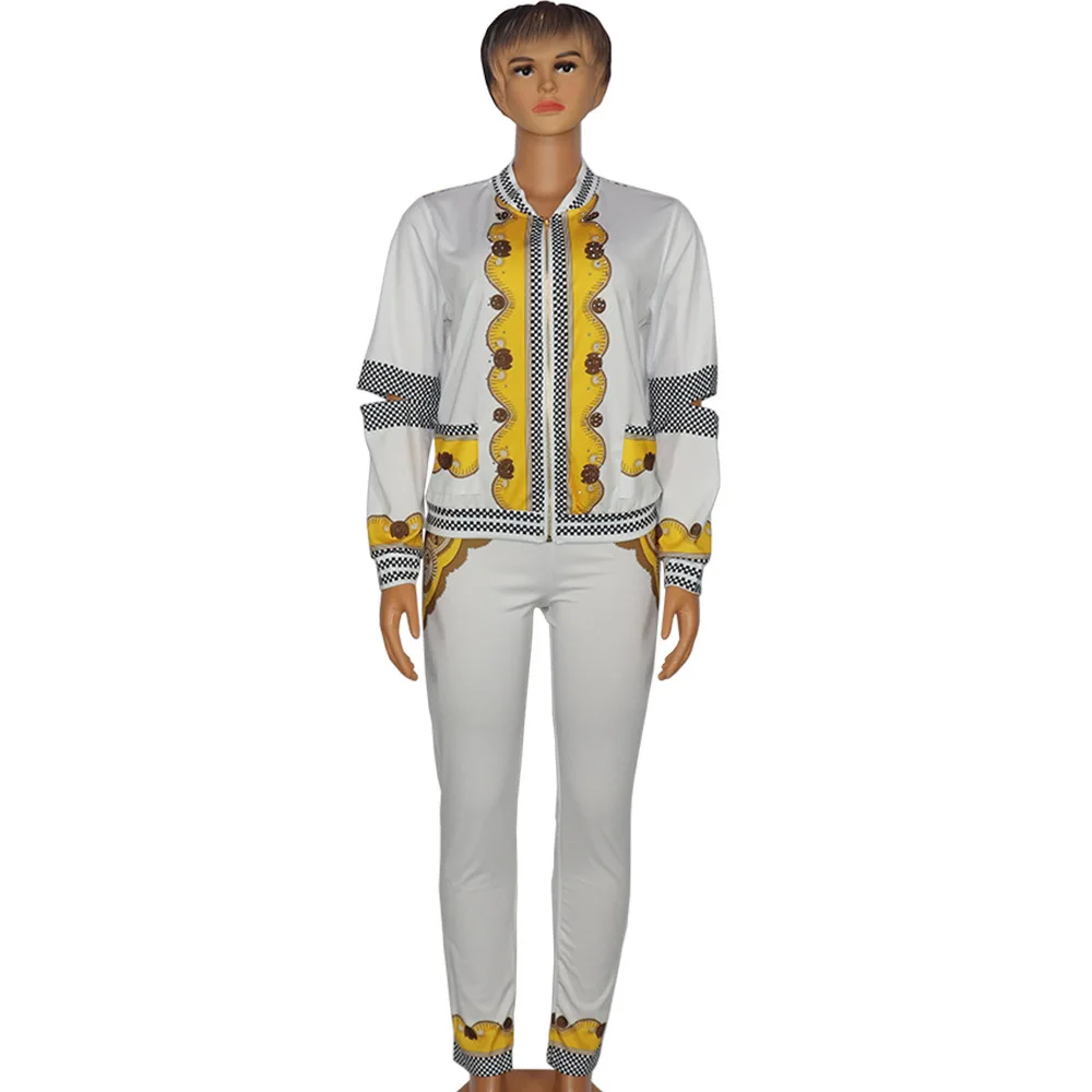 Комплект из 2 предметов Женская африканская одежда Дашики модный Африканский