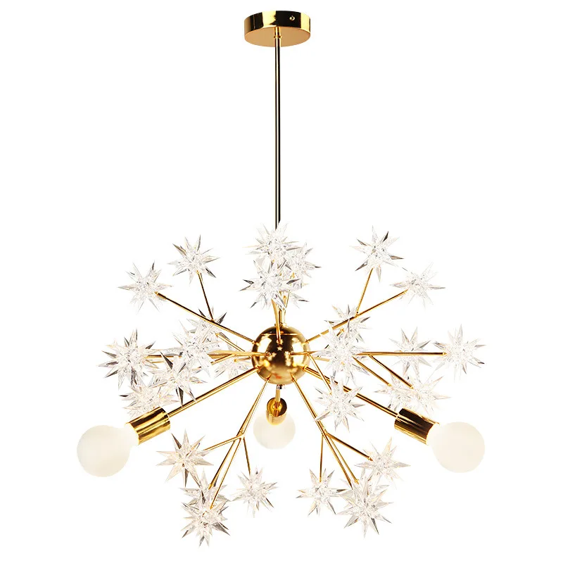 

Nordic simple warm romantic chandelier light luxury creative personality bedroom restaurant children's room lamp