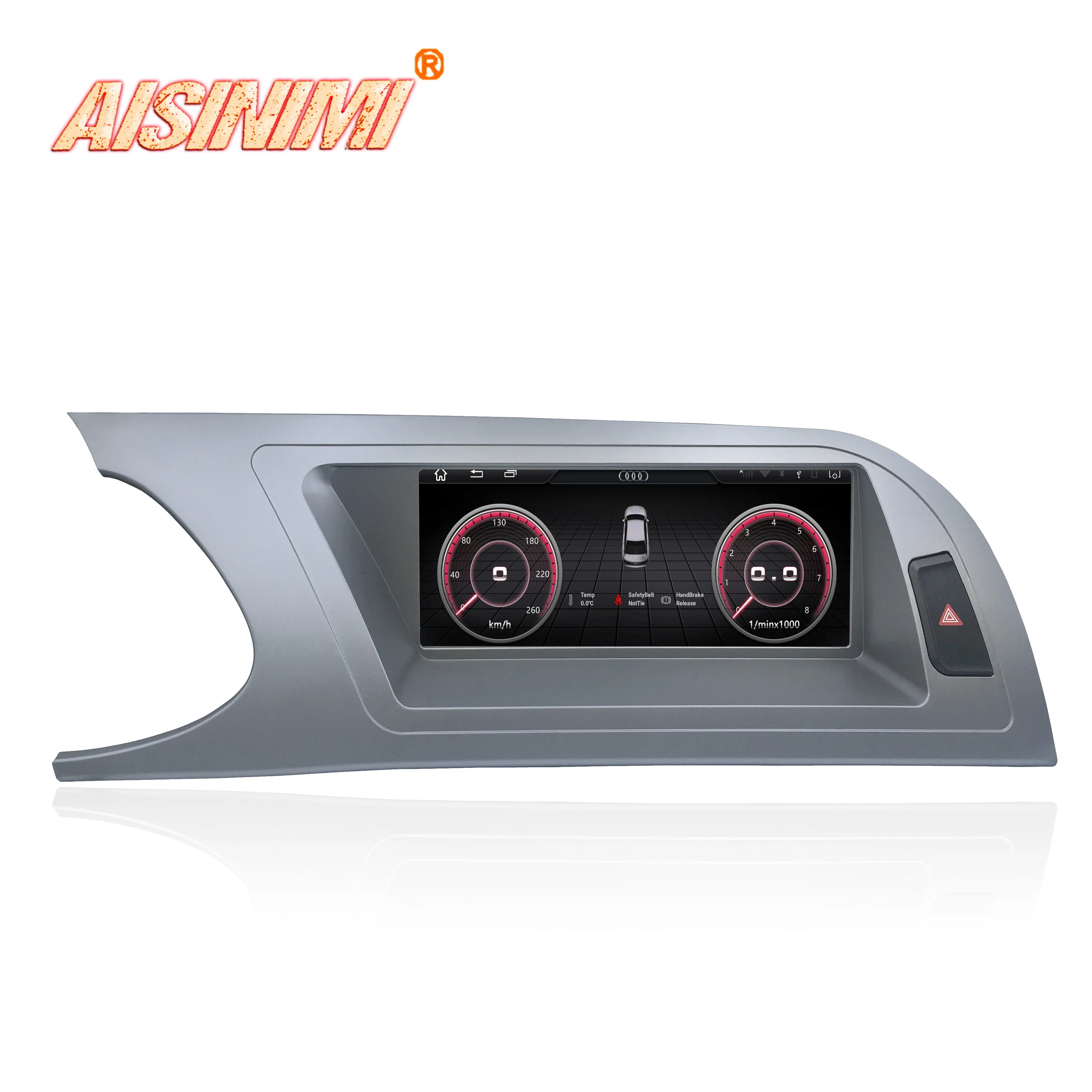 Автомобильный Dvd-плеер AISINIMI Android 9 0 для Audi A4 A4L (2009-2012) дисплей монитора аудио gps