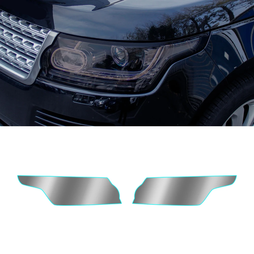 

Для Range Rover Sport L494 2013-2021 тонировка автомобильной фары Черная защитная пленка защита прозрачная виниловая наклейка нарезанная форма