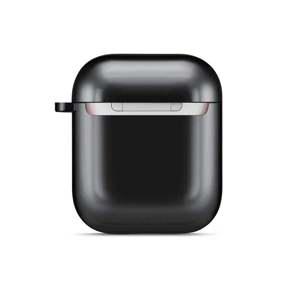 Гальванический защитный чехол для Airpods Жесткий Корпус для наушников оболочка для Apple Airpods 1 2 гальванический защитный чехол