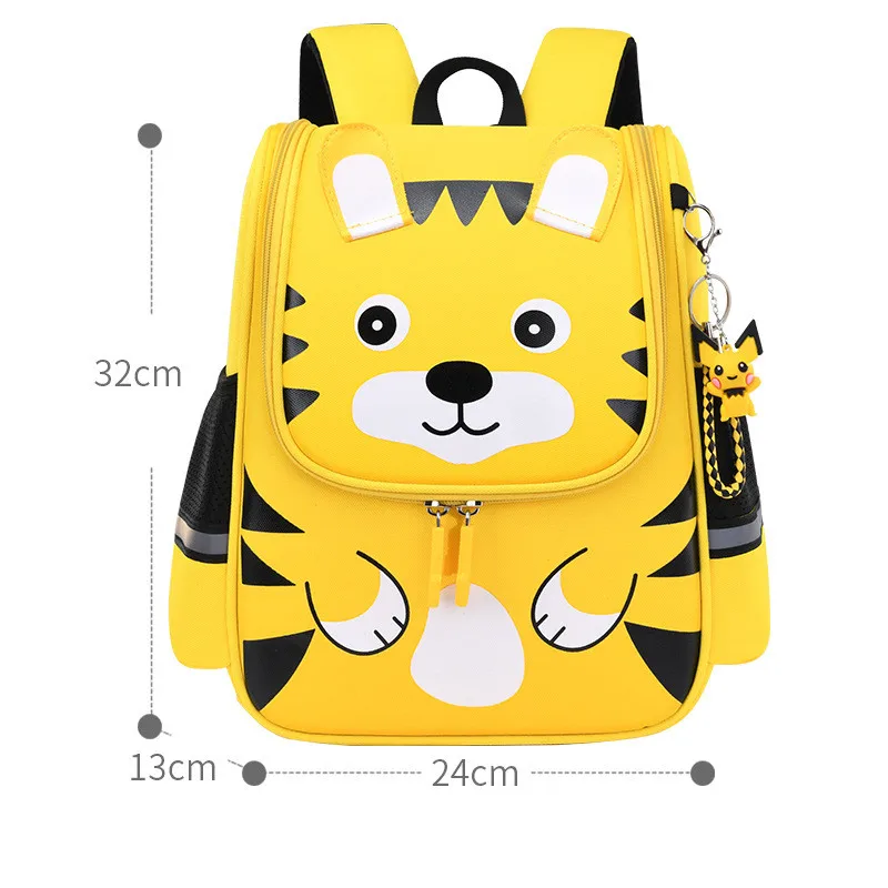 Fengdong little girl school bags kids cute bookbag animal schoolbag small backpack student pencil case kindergarten backpack