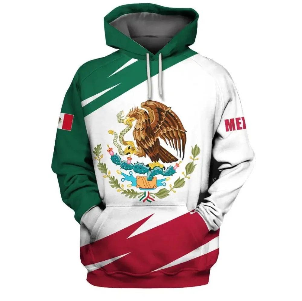 

2021 New Fashion 3D Print Streetwear Chile Brazil Peru Argentina Country Culture Funny Unisex Hoodie/Sweatshirt/Zipper B-658