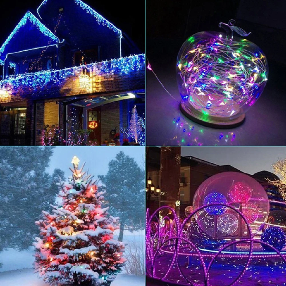 

USB LED String Light Bluetooth App Control String Lights Lamp Waterproof Outdoor Fairy Lights for Christmas Tree Decoration