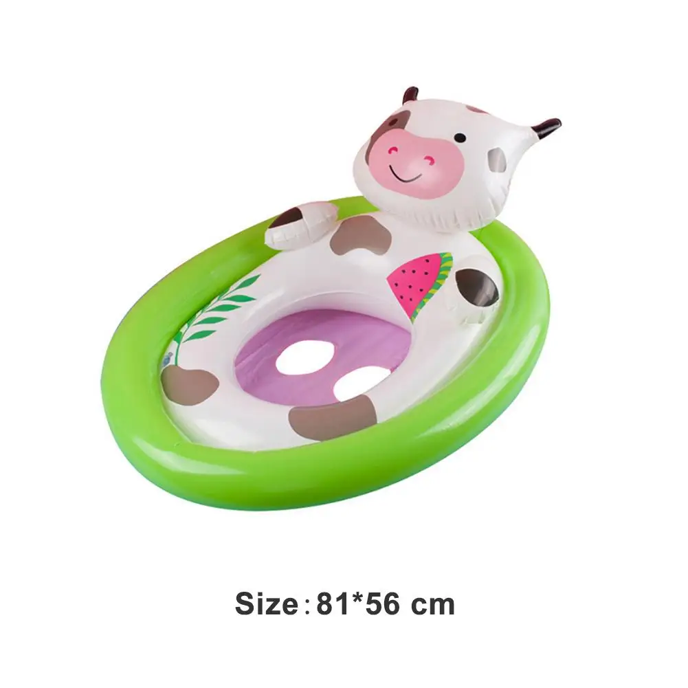 

1pc Nontoxic PVC Cartoon Baby Kids Swimming Pool Double Balloon Seat Safety Toys Outdoor Baby Swimming Essential Supplies