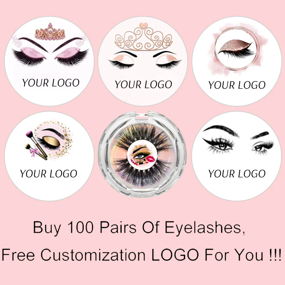 

False Eyelashes Mink Lashes Wholesale Dramatic 25mm Fake Lash Vendors 5D Long Eye Lashes Fluffy Eyelash In Bulk Fuax Cils