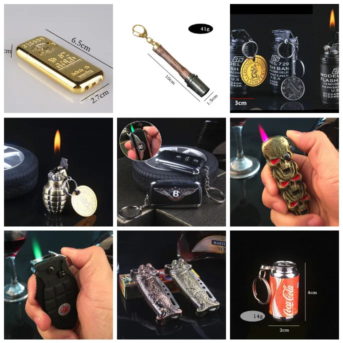 Креативная губная помада пивные банки военные принадлежности зажигалка для