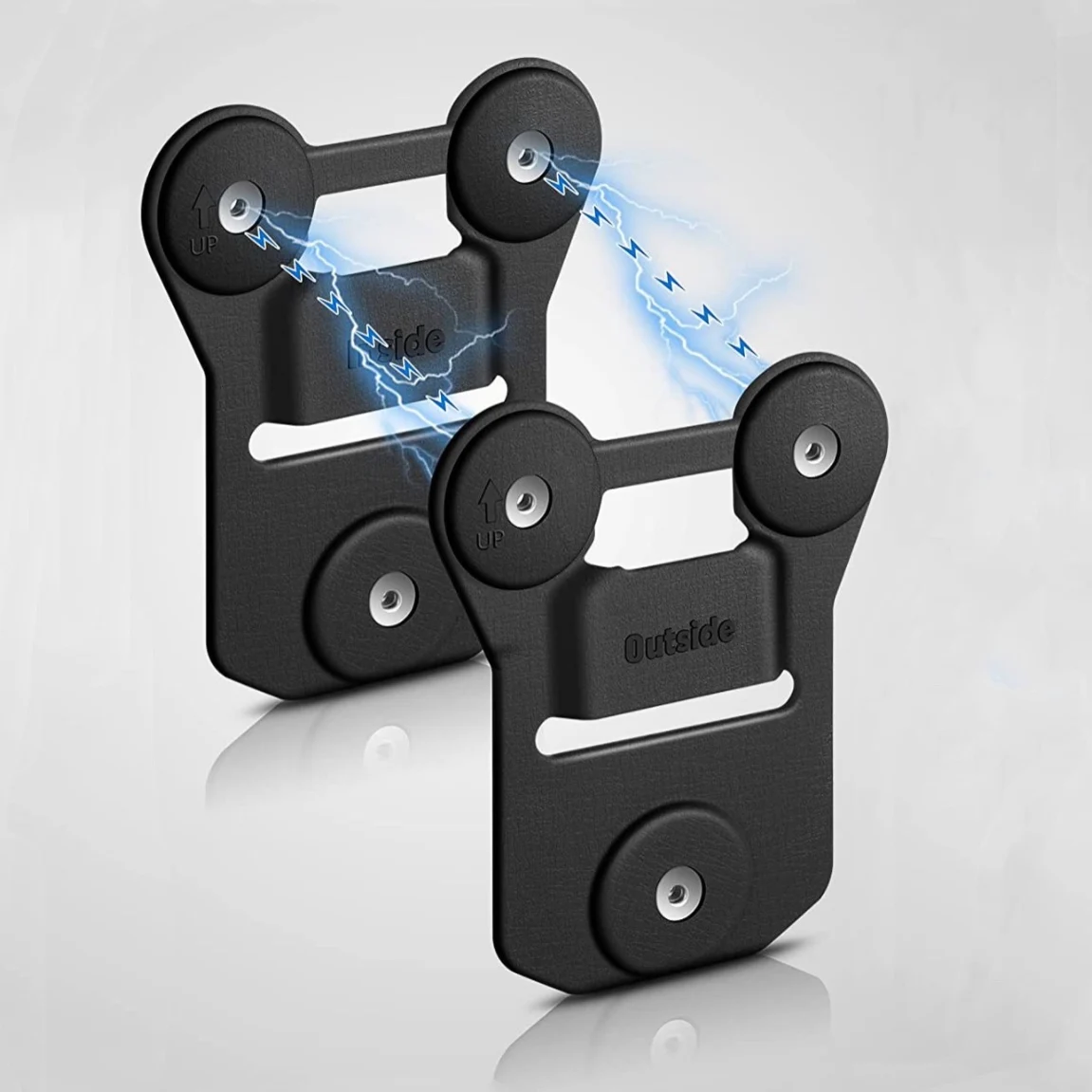 Универсальный магнитный держатель для камеры черный мягкий силикон |