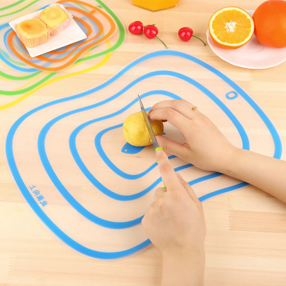 

Kitchen Plastic Cutting Board Non-slip Frosted Kitchen Cutting Board Vegetable Meat Tools Kitchen Accessories Chopping Board