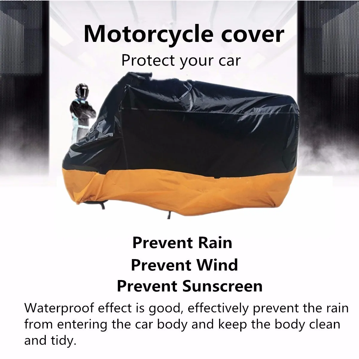 

New Mofaner Universal Motorcycle Cover Waterproof Outdoor Uv Protector Bike Rain Dustproof Motorbike Motor Scooter