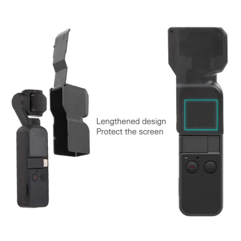 Защитный чехол для DJI OSMO POCKET Gimbal защита экрана камеры Osmo Pocket Lens Cap Cover All surround