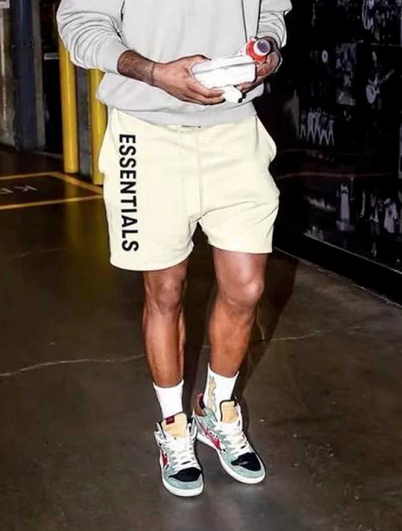 

Шорты 21SS мужские/женские резиновые, 100% хлопок, базовые штаны в стиле хип-хоп, для Джастина Бибера