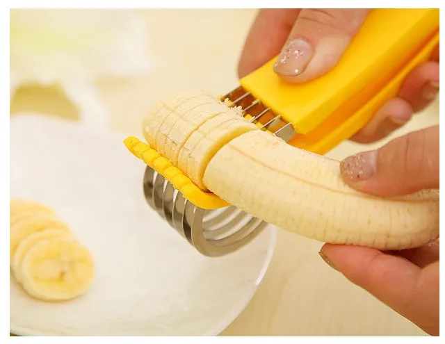 Домашний кухонный инструмент Овощечистка ломтик для салата нож из нержавеющей