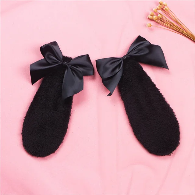 Женские плюшевые заколки для волос с бантом 14 цветов |