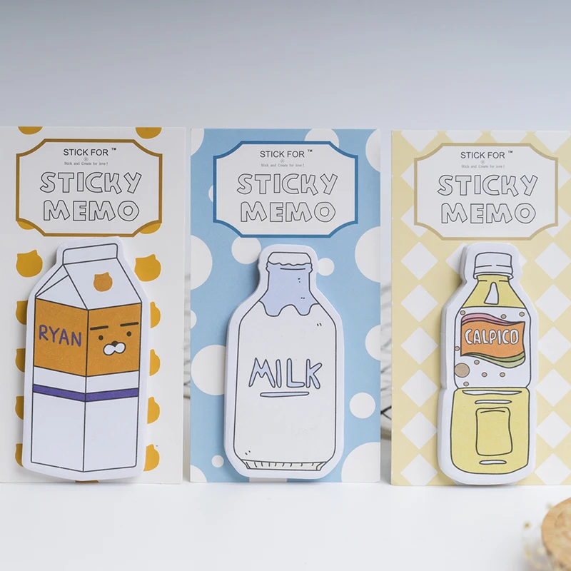 Kawaii sticky notes клубника планировщик наклейки блокнот Страница Блокнот офисное
