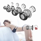 Ажурная Анальная пробка с пробкой, прозрачный видимый анальный расширитель, Анальная пробка, Вагина и анус