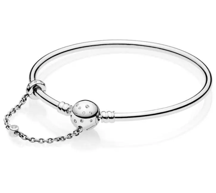 

Original 925 Sterling Silver Limited Edition Moments True Uniqueness Clasp pandoraBracelet & Bangle Fit Bead Charm Diy Jewelry