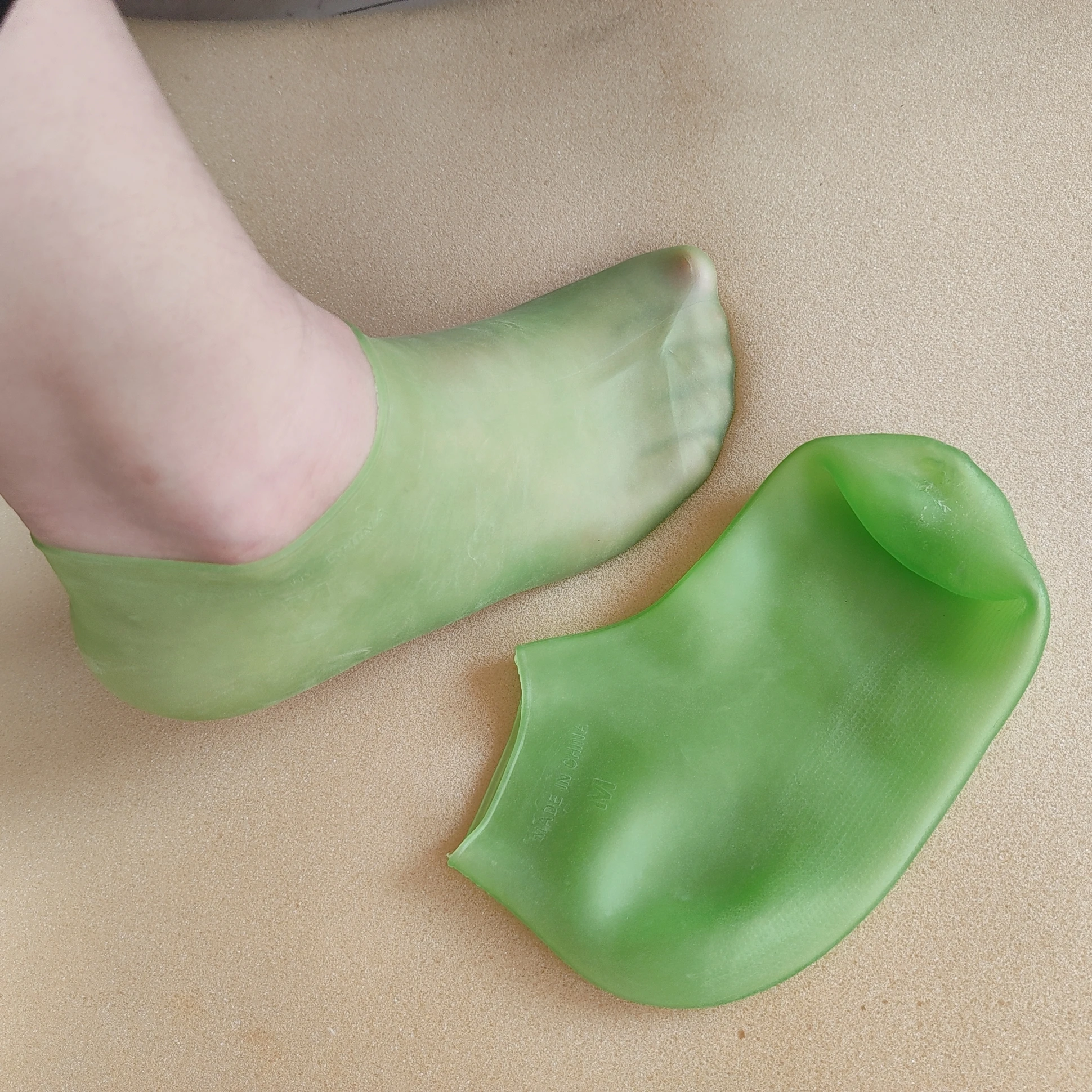 Силиконовые Увлажняющие гелевые носки на пятке треснувшие ступни