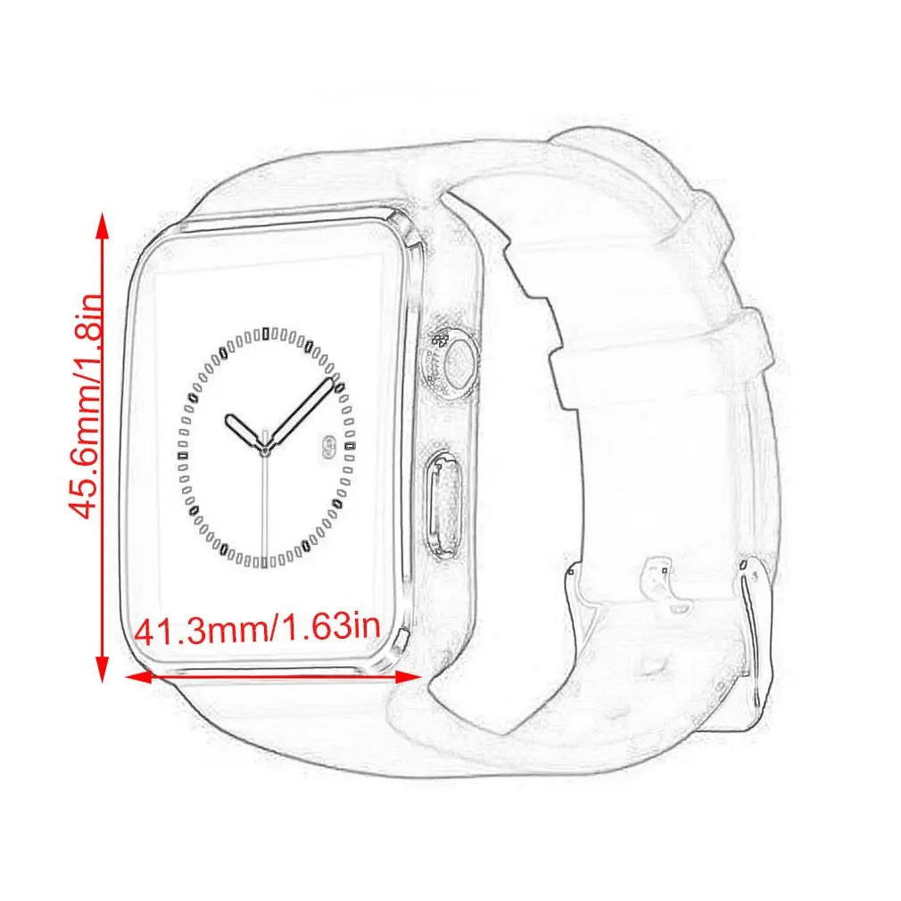 

Smart Watch X6 Sports Pass Smart Watch And Camera Support Sim Card Curved Screen Smart Card Sports Watch