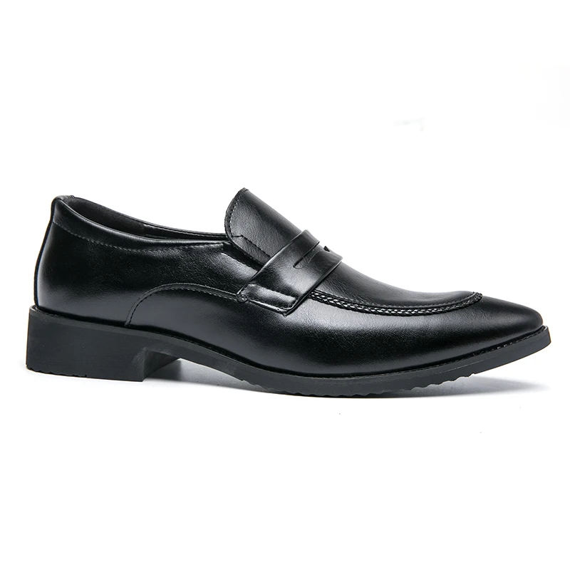 

Cuero/Модная Мужская обувь с острым носком; zapatos sapato; Роскошная обувь; Цвет Черный; Повседневная мужская Лакированная обувь ручной работы