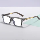 2021 квадратные компьютерные очки с защитой от синего света, очки с защитой от синего света для мужчин и женщин, оправы для очков по рецепту для близорукости