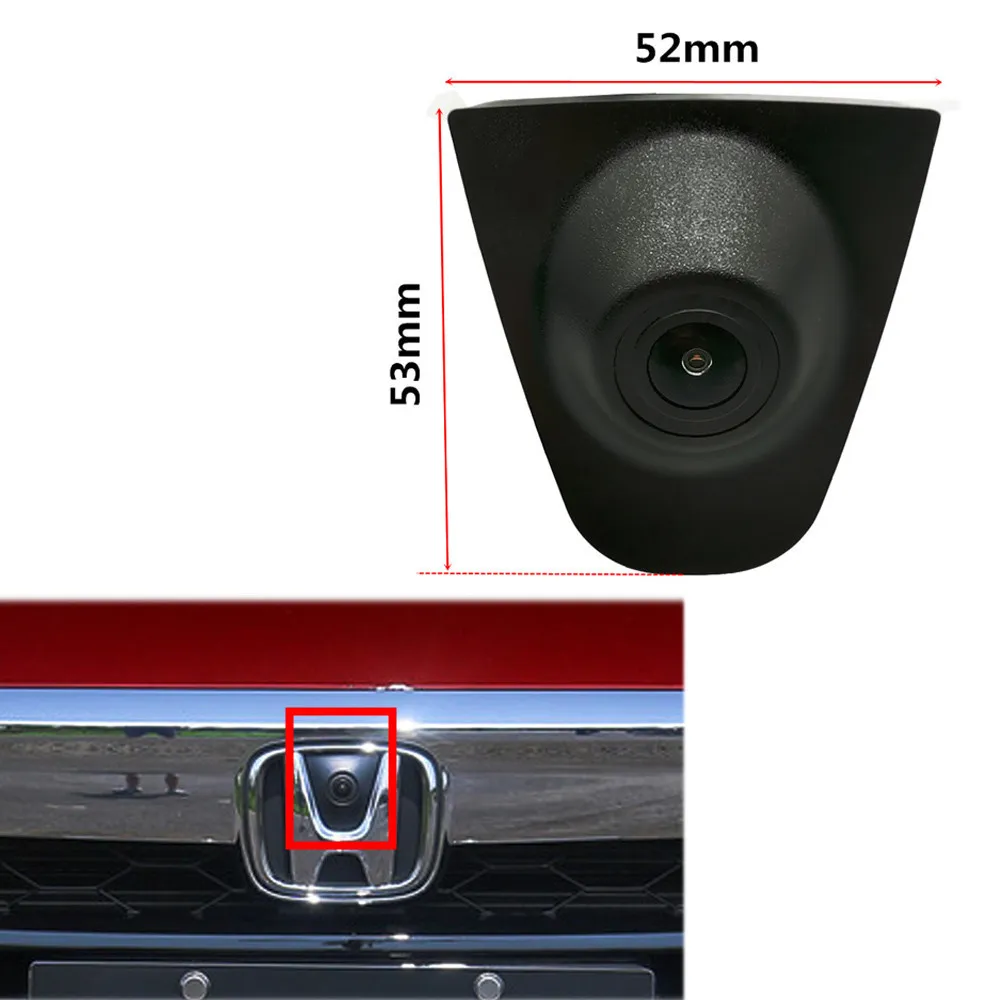 YIFOUM HD CCD Автомобильная камера переднего вида для парковки ночного видения с