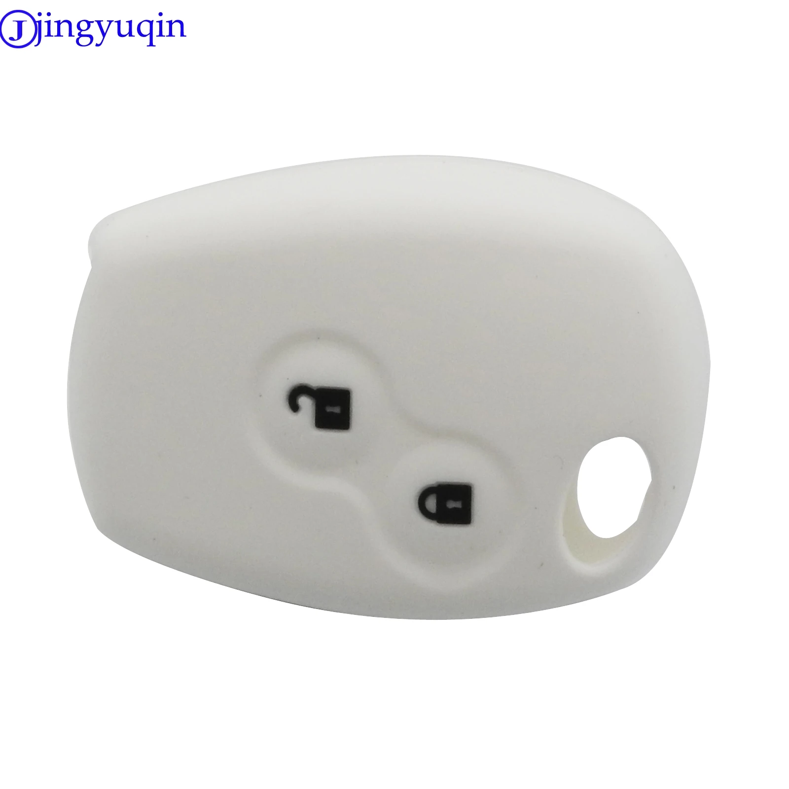 jingyuqin Remote 2 Btns Silicone Rubber Car Key Case Cover For Renault Kangoo DACIA Scenic Megane Sandero Captur Twingo Modu | Автомобили