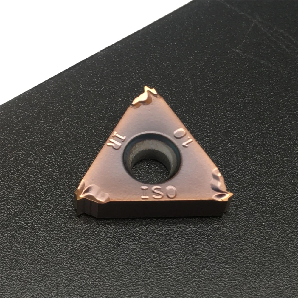 Твердосплавные пластины 16IR M 1 0 ISO FT1125 токарный инструмент для внутренней резьбы