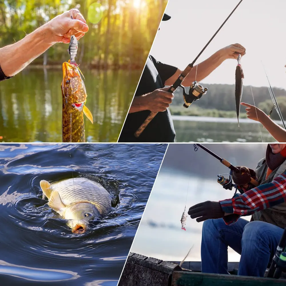 5 шт./компл. блесна рыболовные приманки 10 см 20 г Swimbait искусственные жесткие