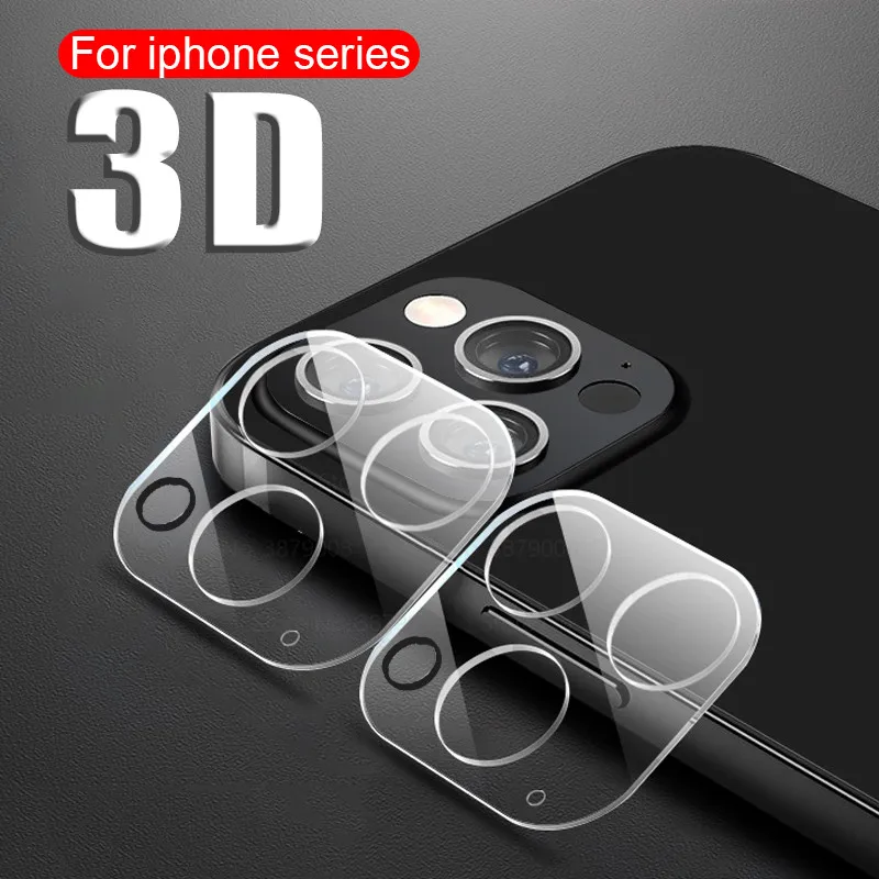 

Роскошная 3D Защитная пленка для объектива задней камеры для iPhone 12 13 Pro Max, закаленное стекло для apple ifone 13 Mini, Защитная пленка для объектива